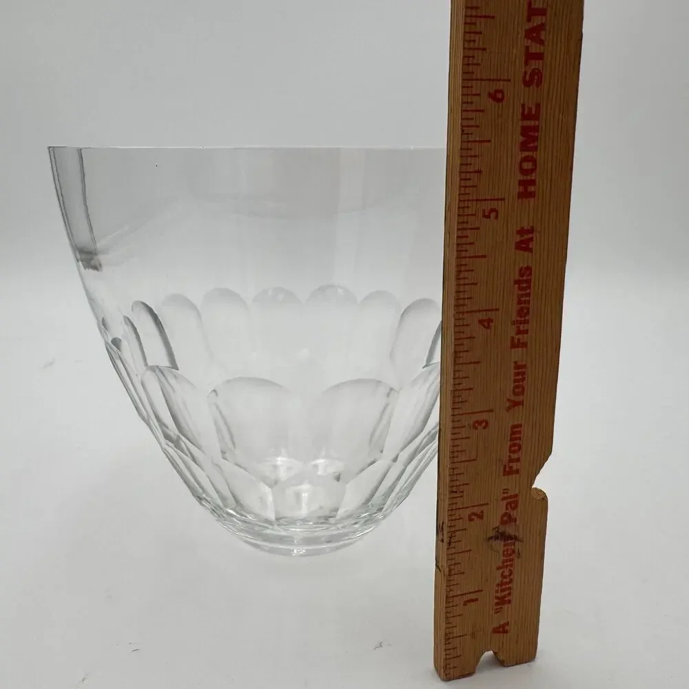 Vera Wang Flowers by FTD Lead Crystal Bowl Vase 6.25